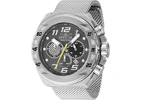 Invicta Men's 47201 Invicta Racing Quartz Chronograph Black, Gunmetal Dial Watch
