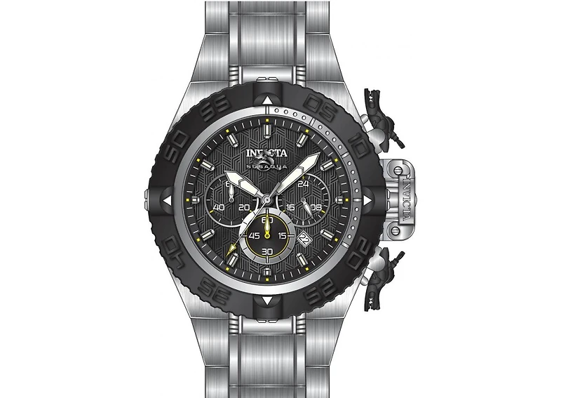 Invicta Men's 48198 Subaqua Noma Iv Quartz Chronograph Gmt Quartz Black Dial Watch