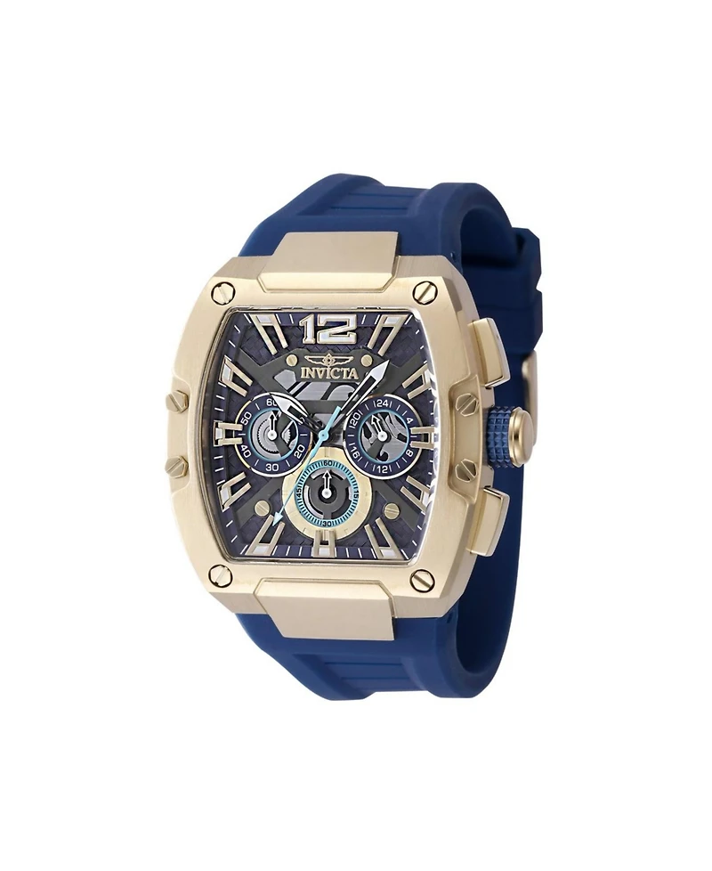 Invicta Men's 48469 Invicta Racing Quartz Chronograph Blue Dial Watch
