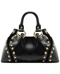 Arezzo Lucienne Medium Leather Satchel Bag