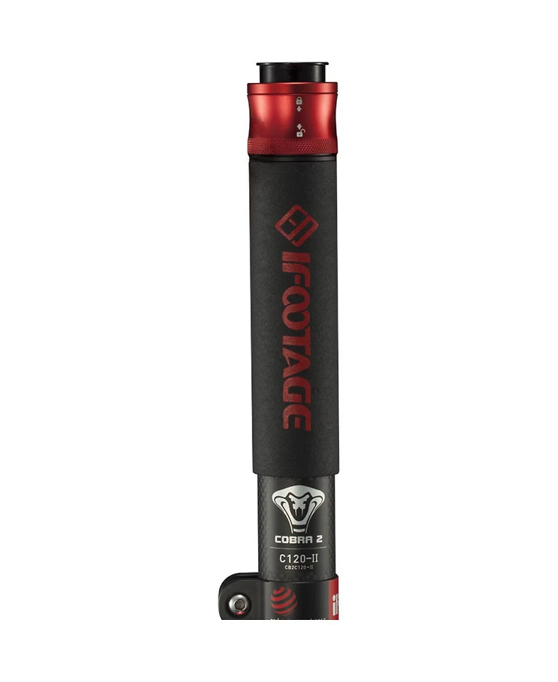 iFootage Cobra 2 C120 4 Section Carbon Fiber Monopod, 22 lbs Capacity, 47" Maximum Height