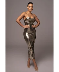 Jluxlabel Women's Visions Of You Midi Dress