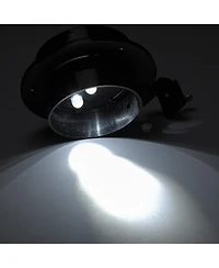 Led Solar Gutter Light Waterproof Outdoor Garden Fence Wall Lights 10 Packs