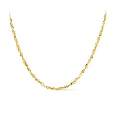 Ana Luisa Slim Singapore Chain Necklace