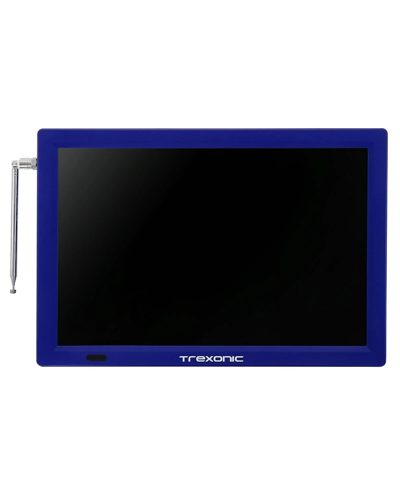 Trexonic Portable Rechargeable 14 Inch Led Tv with Hdmi, Sd/Mmc, Usb, Vga