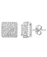 Effy Collection Diamond Stud Earrings (1 ct. t.w.) in 14K White Gold