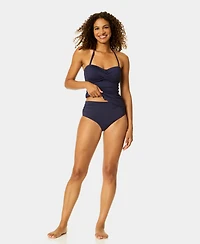 Anne Cole High-Waist Bikini Bottoms
