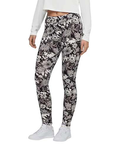 Puma Women's Essential Floral Print Mid Rise Leggings