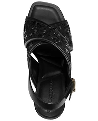Karl Lagerfeld Paris Colbie X band Sequin Sandals