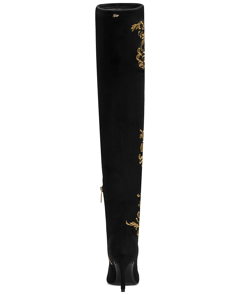 Karl Lagerfeld Paris Rhodri Rococo Over the Knee Boot