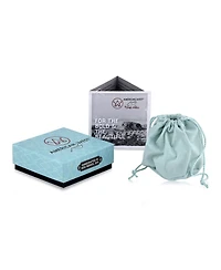 American West Jewelry Sterling Silver White Howlite Pear-Shaped Concha Lever Back Earrings