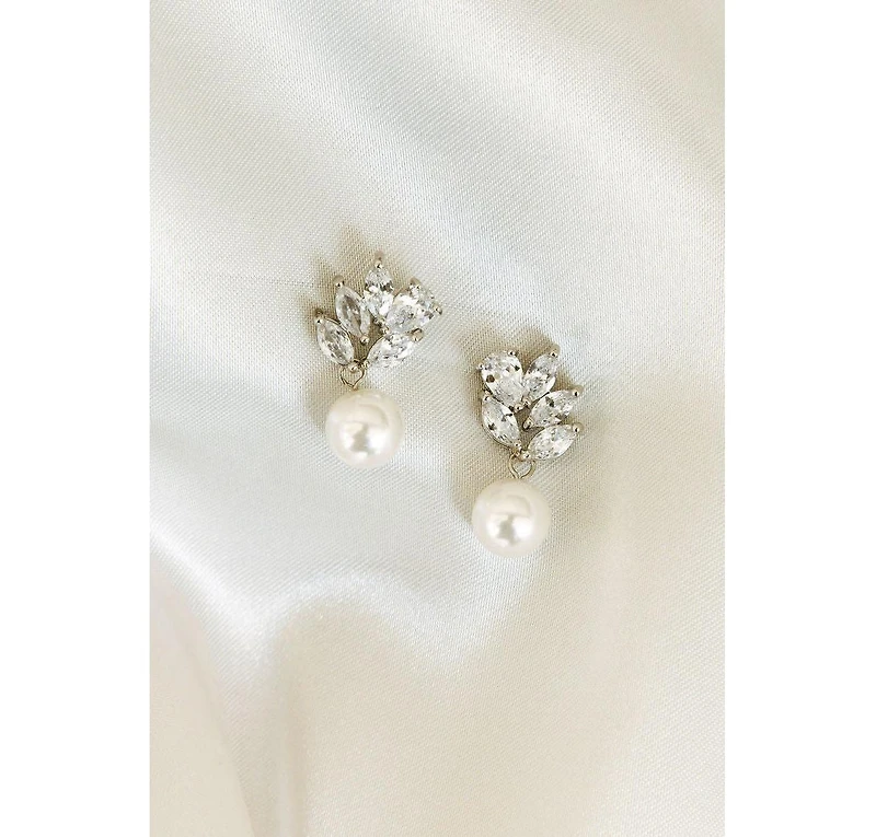 Poise Pearl Drop Earrings