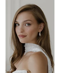 Untamed Petals Chateau Pearl Hoops