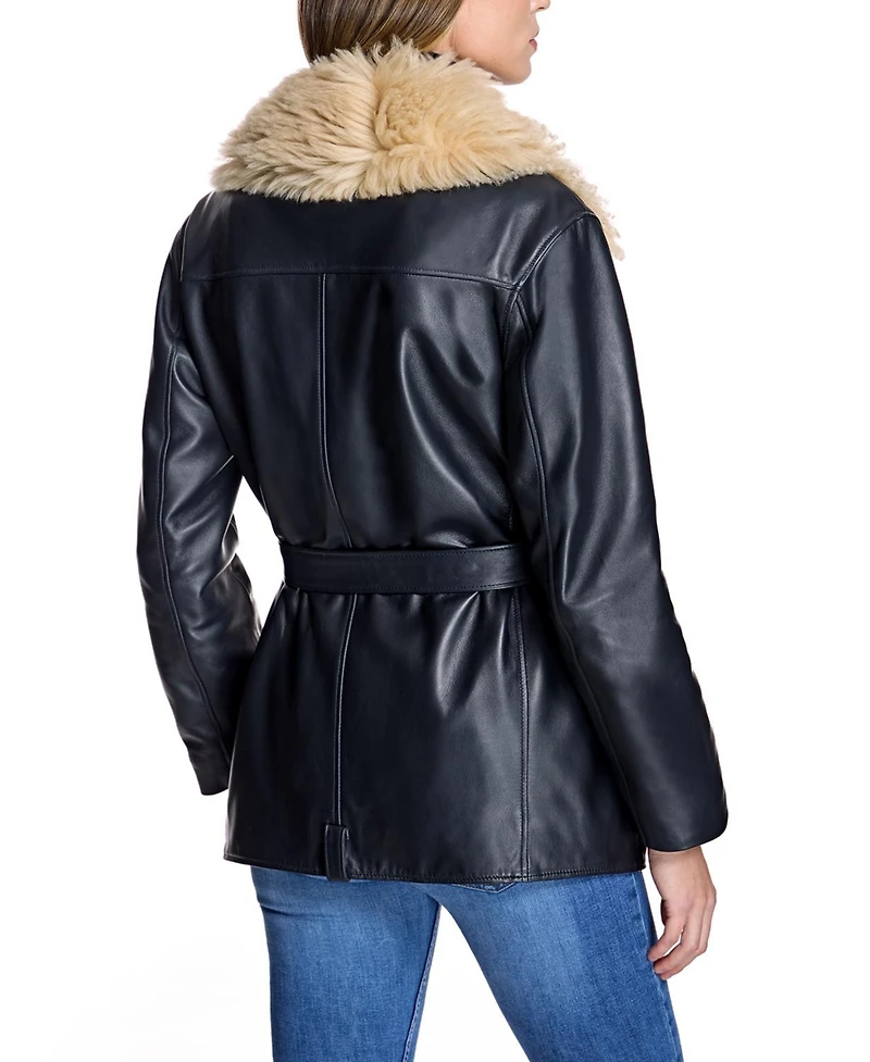 Julia & Stella by Maximilian Women's Leather Jacket