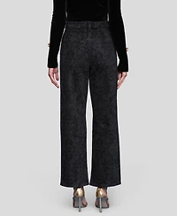 Avec Les Filles Women's Elastic Cinched Jeans