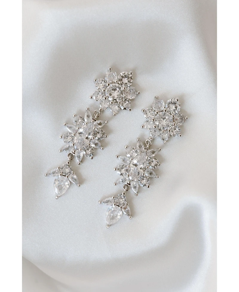 Untamed Petals Keepsake Crystal Drop Earrings