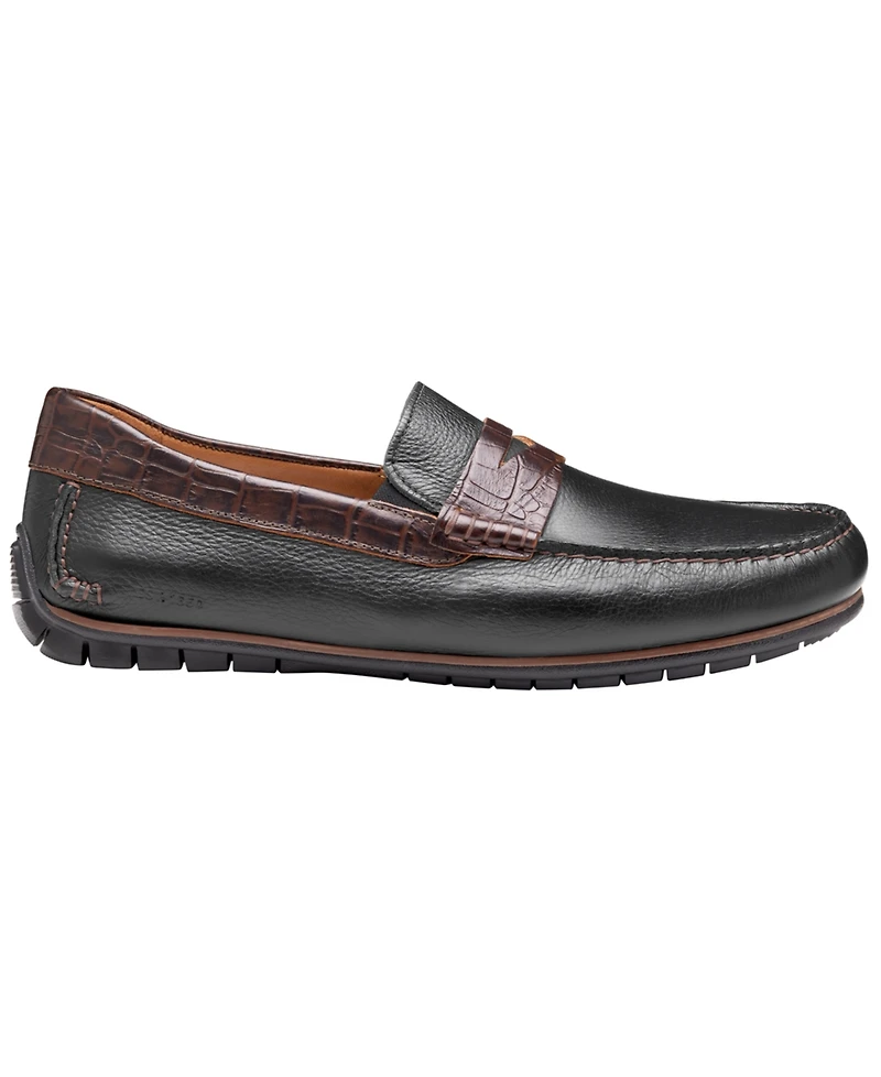 Johnston & Murphy Men's Slip-On Round Toe Shoe