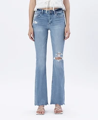 Flying Monkey Women's Mid Rise Bootcut Jeans