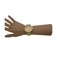 Olivia Pratt Yellow Gold Sparkling Face Women Watch