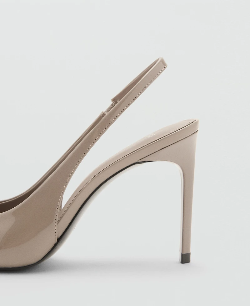 Mango Women's Patent Heeled Shoes