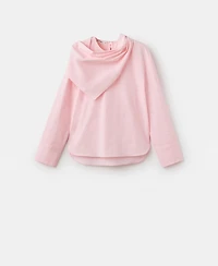 Mango Women's Handkerchief Detail Poplin Blouse
