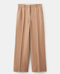 Mango Women's Straight Wool-Blend Suit Pants