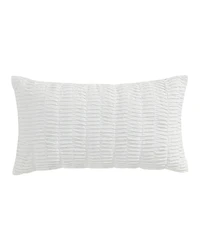 Levtex Waffle Plaid Quilted Decorative Pillow, 12" x 22"
