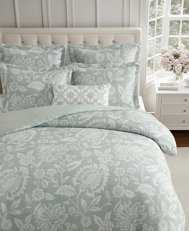 Levtex Sarrah Embroidered Decorative Pillow, 12" x 24"