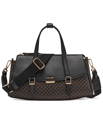 Calvin Klein Irene Crossbody Medium Strap Satchel Bag
