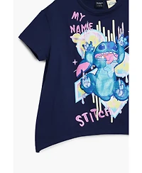 Desigual Girls Girls's Stitch V-neck T-shirt