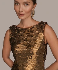 Donna Karan New York Women's Sequin Detail Dress