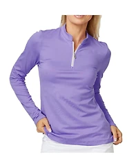 Sofibella Women's 1/4 Zip Golf Shirt