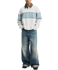 Cotton On Men's Cropped Fit Rugby Shirt