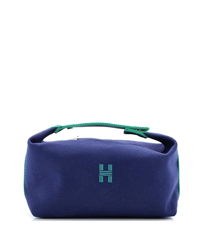 Pre-Owned HERMA‰S Gm Bride-a-Brac Travel Case Toile