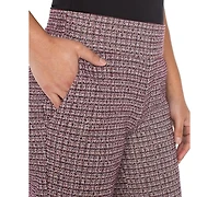 Liverpool Los Angeles Women's Mabel Stovepipe Leg Pull-On Cropped Pants