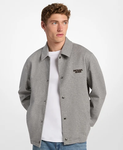Michael Kors Men's Collared Long Sleeve Jacket