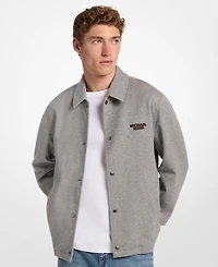 Michael Kors Men's Collared Long Sleeve Jacket