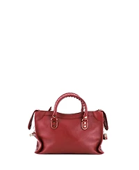 Pre-Owned Balenciaga Small City Classic Metallic Edge Bag Leather
