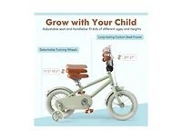 Inch Kids Bike with Adjustable Handlebar and Saddle