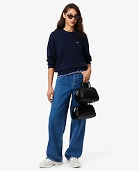 Lacoste Usa Women's Long Sleeve Sweater