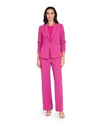 Tahari Asl Women's Ruched Sleeve Blazer