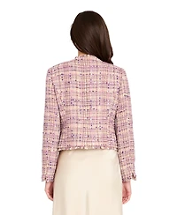 Tahari Asl Women's Boucle Cropped Jacket