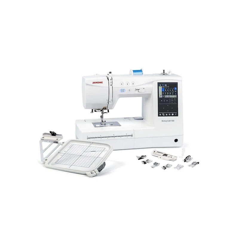 Janome Memory Craft 1000E Embroidery Machine