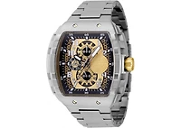 Invicta Men's 49065 Invicta Racing Quartz Multifunction Gold, Black Dial Watch