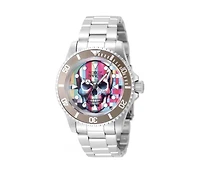 Invicta Men's 49060 Pop Art Quartz 3 Hand Multi Color Dial Watch