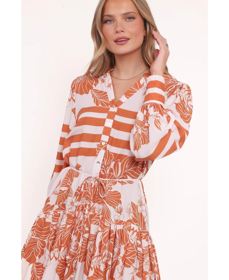 Petal and Pup Women's Jules Long Sleeve Dress