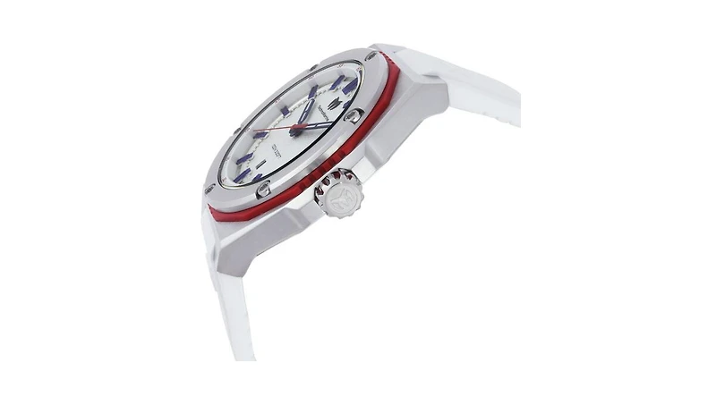 Technomarine Men's Tm-416066 Quartz 3 Hand Silver Dial Watch