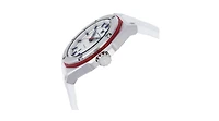 Technomarine Men's Tm-416066 Quartz 3 Hand Silver Dial Watch