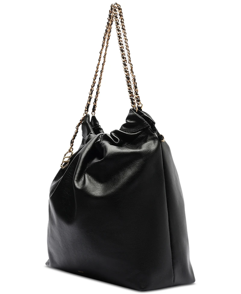Arezzo Elizabeth Extra Large Leather Bucket Handbag