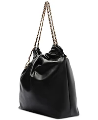 Arezzo Elizabeth Extra Large Leather Bucket Handbag